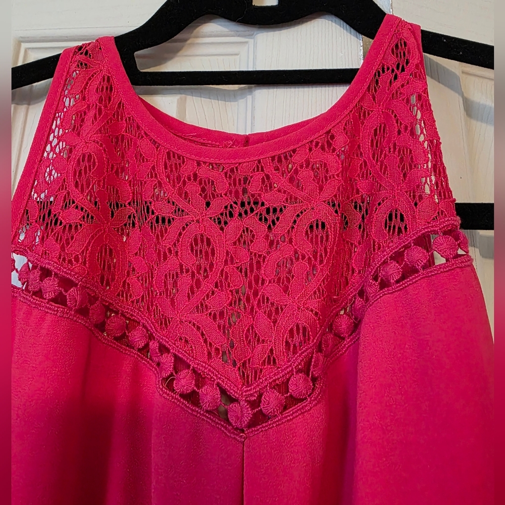 EUC IZ Byer Dress Size Large In Color "Poppy" - Picture 3 of 8